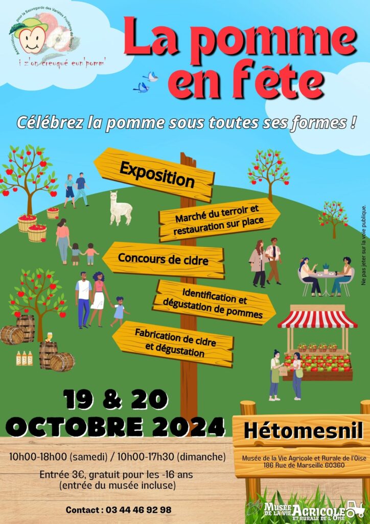 fête de la pomme les 19 et 20 Octobre 2024